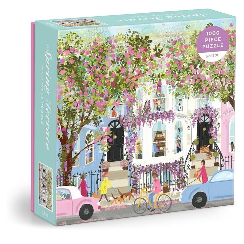 Galison Spring Terrace 1000 Piece Joy Laforme Puzzle